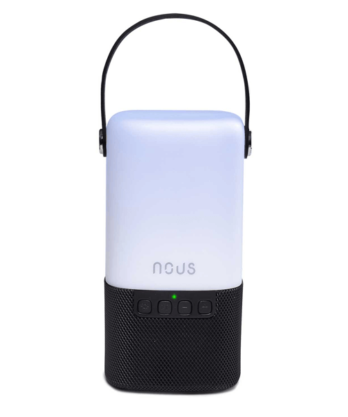 NOUS Bluetooth Højttaler med lys H2 Sort